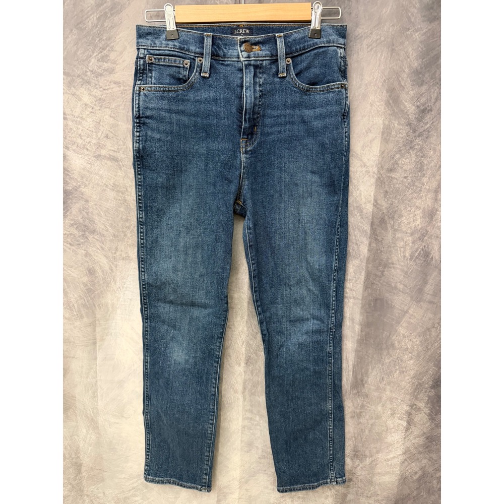J.Crew High-Rise Classic Vintage Straight Leg Jeans Blue Medium Wash Size 26